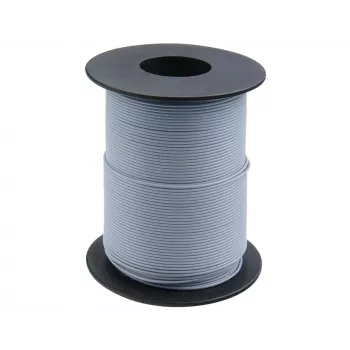 Fil de câblage Donau Elektronik 105-9-100 1 x 0,20 mm² gris 100 m