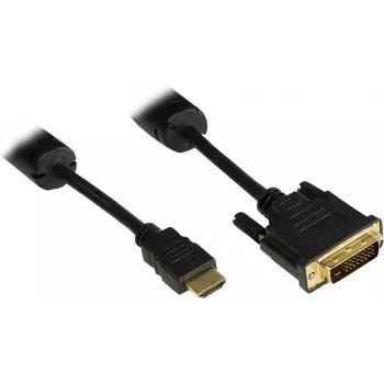 Câble vidéo HDMI vers DVI-D Single Link Good Connections 1 m noir 4510-DD1