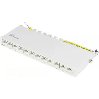 Module Keystone GoodConnections Alcasa GC-N0120 Cat.6a blindé, RJ45 vers IDC sans outil, 10GBase-T, gris, boîtier en zinc