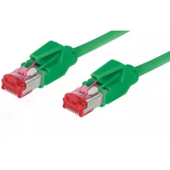 Câble patch Good Connections Cat.6 S/FTP PiMF sans halogène, Hirose RJ45, vert, 7 m 8066-107G