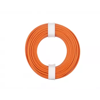 Donau Elektronik 175-017 Fil LiY 1 x 0,75 mm² orange, 1 pièce