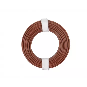 Donau Elektronik 175-018 Fil LiY 1 x 0,75 mm² marron