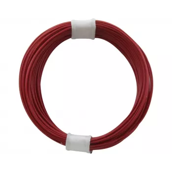 Donau Elektronik 110-0 Fil 1 x 0,04 mm² rouge 10 m