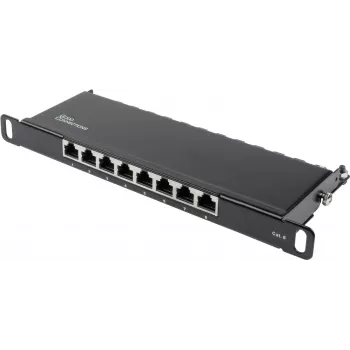 GoodConnections Alcasa GC-N0124 Jack Keystone RJ45 Cat6 blindé - sans outil, Gigabit Ethernet, noir