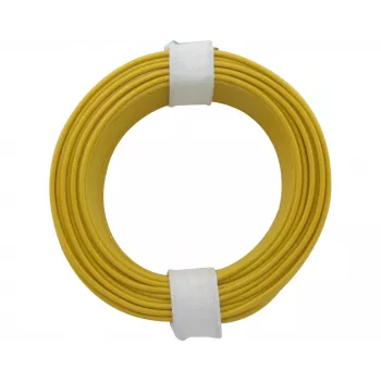 Donau Elektronik 118-3 Fil 1 x 0,14 mm² jaune 10 m