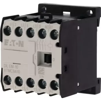 Eaton DILEM-10 mini-contacteur 3 pôles bobine 230 V AC 9 A 4 kW IP20 3NO+1NO 052302