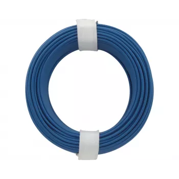 Donau Elektronik 118-2 Fil 1 x 0,14 mm² bleu 10 m