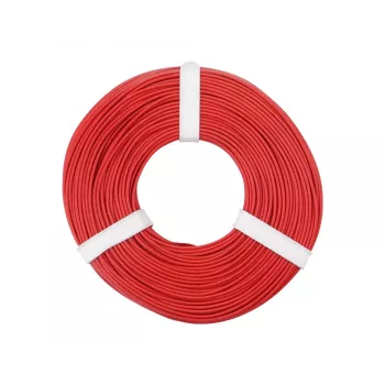 Donau Elektronik 125-050 Fil de raccordement 0,25 mm² rouge 50 m