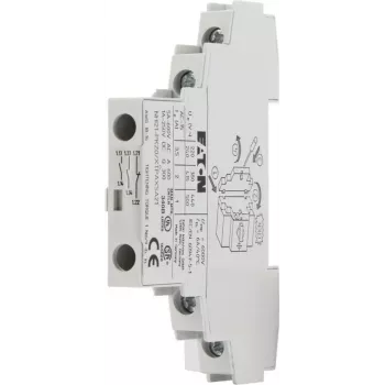 Eaton NHI21-PKZ0 bloc de contacts auxiliaires, 2NO+1NC, montage latéral, bornes à vis, blanc 072894
