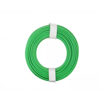 Donau Elektronik 175-014 fil souple LiY 1 x 0,75 mm² vert 10 m