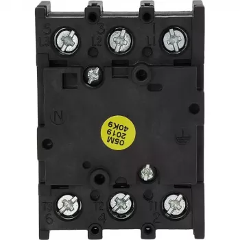 Eaton P1-32/E interrupteur à bascule, 3 pôles, noir/blanc 079065