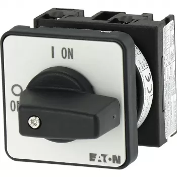 Eaton T0-1-102/E interrupteur à bascule bipolaire, noir/blanc 088709