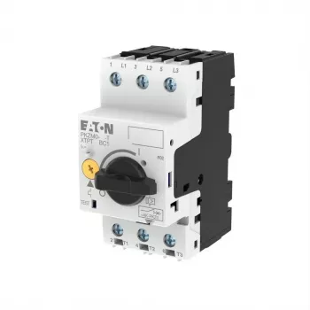 Disjoncteur de protection de transformateur Eaton PKZM0-1.6-T, 3 pôles, 1,0-1,6 A, poignée rotative 088912