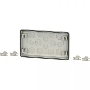 Eaton FL3-2 flasque pour armoire électrique, plastique gris, 250 x 230 x 116 mm 090798