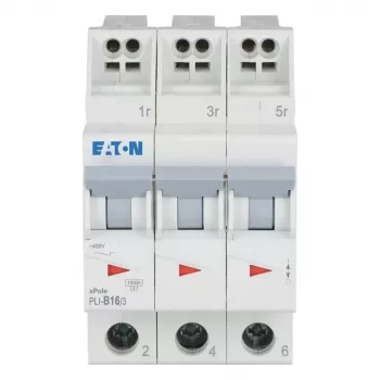 Eaton PLI-B16/3 disjoncteur miniature type B 16 A tripolaire 101314