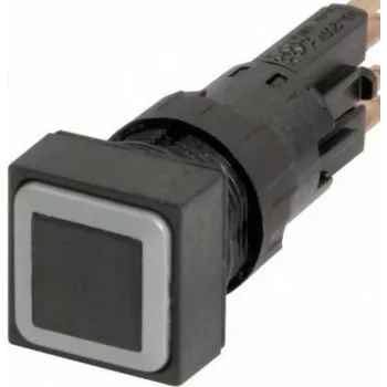 Eaton Q18D-GE bouton-poussoir, momentané, 1 N/O, noir/jaune 086417