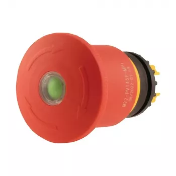 Eaton M22-PVT45P-MPI interrupteur à bouton-poussoir, noir/rouge/jaune 121463