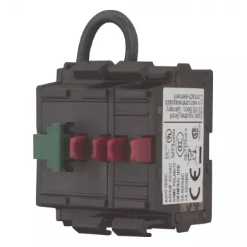 Eaton M22-K02SMC10 relais de puissance, 2 NC, montage frontal, bornes à vis, noir 121474