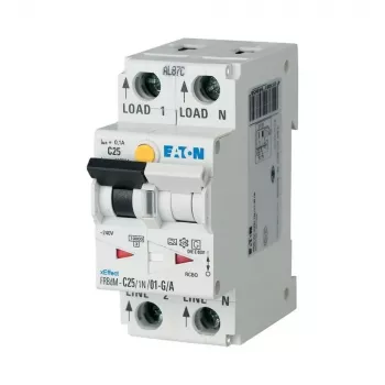 Eaton FRBDM-B16/1N/001-G/A disjoncteur différentiel 16A 10mA 1P+N courbe B 168251
