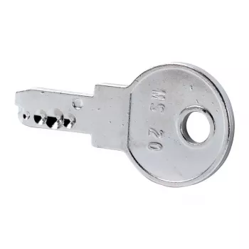 Eaton M22-ES-MS20 clé de remplacement pour actionneurs à clé et commutateurs sélecteurs de la série M22 (111765)