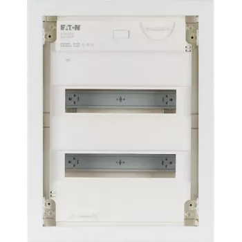 Eaton KLV-24UPP-F coffret de distribution multimédia, encastré, 24 modules, porte blanche 178800