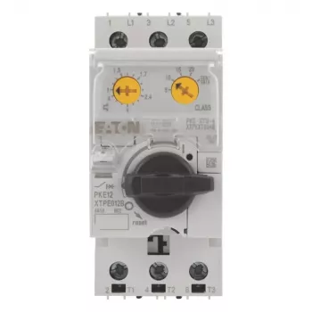 Eaton PKE12/XTU-4 disjoncteur de protection moteur, tripolaire, 0,3-12 A, 690 V AC 121732