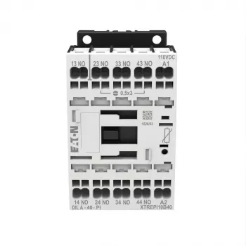 EATON DILA-40(24VDC)-PI contacteur auxiliaire 24 V DC 4 NO bornes push-in 199208