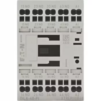 EATON DILA-40(24VDC)-PI contacteur auxiliaire 24 V DC 4 NO bornes push-in 199208