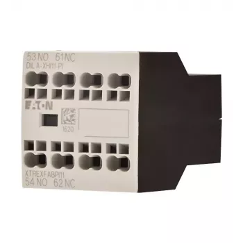 Eaton DILA-XHI11-PI bloc de contacts auxiliaires, 1NO+1NC, bornes push-in, pour contacteurs DILM7-DILM38 199314