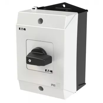 Eaton T0-1-15431/I1 interrupteur à bascule unipolaire, noir/blanc 207070