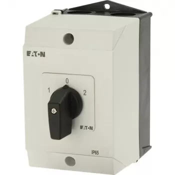 Eaton T0-3-8212/I1 commutateur à cames 20 A tripolaire, 2x60°, gris/noir 207123