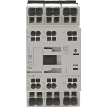 Eaton DILM17-11(RDC24)-PI contacteur de puissance, 3 contacts principaux NO, bobine 24 V DC, 17 A 199283