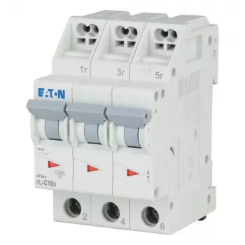 Eaton PLI-C16/3 disjoncteur miniature type C 16 A 3 pôles 101321