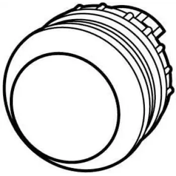 Eaton M22S-D-S bouton-poussoir, anneau frontal en plastique 216591S