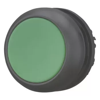 Bouton-poussoir Eaton M22S-D-G, vert/noir, plastique, IP66/IP67/IP69 216597