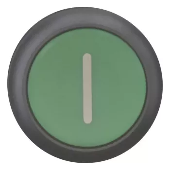 Eaton M22S-D-G-X1 bouton-poussoir plat, vert 216608