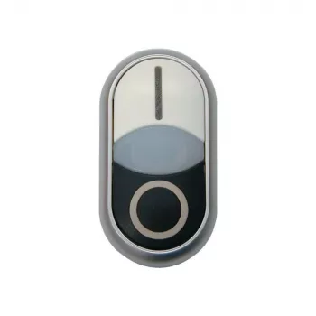 Eaton M22S-DDL-W actionneur de double bouton-poussoir, éclairé, blanc 216707