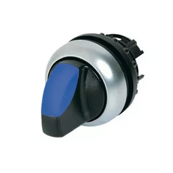 Eaton M22-WRLK-B actionneur de sélecteur lumineux, bouton rotatif, 2 positions, à verrouillage, noir