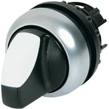 Eaton M22-WLK3-W interrupteur à bascule, noir/argent/blanc 216833