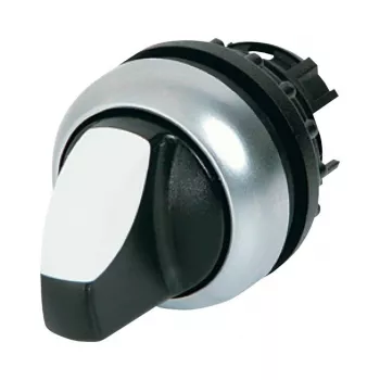Eaton M22-WLK3-W interrupteur à bascule, noir/argent/blanc 216833
