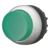 Eaton M22-DLH-G interrupteur à bouton-poussoir, noir/vert/métallique 216969