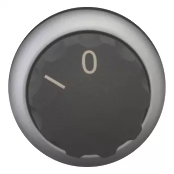 Eaton M22-W actionneur de sélecteur, anneau frontal en plastique, noir