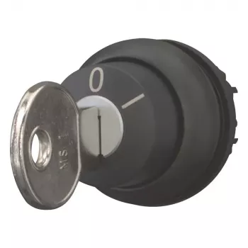 Eaton M22S-WS sélecteur à clé, 2 positions, maintenu, noir 216882