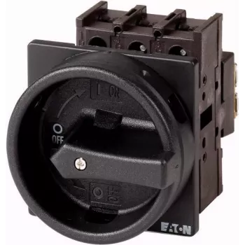 Interrupteur principal Eaton P1-25/EA/SVB-SW 3 pôles, 25 A, IP65, noir 048365