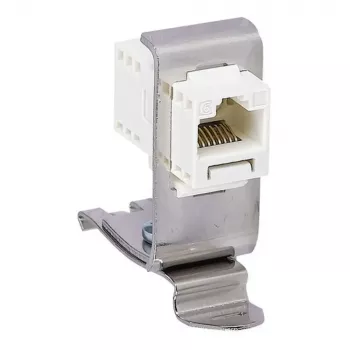 Module d'interface de données EATON ZSD-ZWR-RJ45, RJ45 vers bornier à vis, rail DIN, Cat.5e, blindé, gris clair 171507