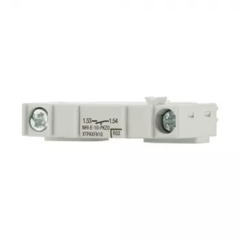 Eaton NHI-E-10-PKZ0 bloc de contacts auxiliaires, 1 NO, montage latéral, blanc, pour disjoncteurs moteur PKZ0 082884