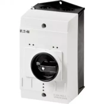 Boîtier vide Eaton CI-K2-PKZ0-NA-G avec commutateur rotatif, 160 x 100 x 100 mm, noir/gris 262680
