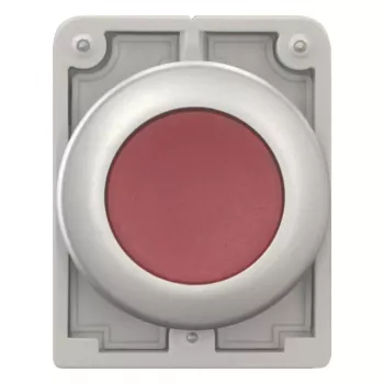 Actionneur de bouton-poussoir Eaton M30C-FDL-R rond plat chromé rouge 182926