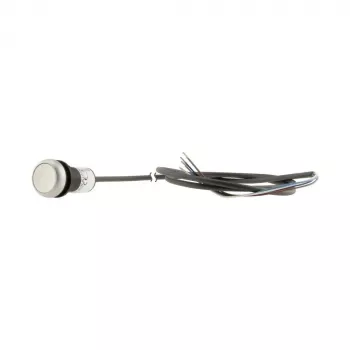 Bouton-poussoir plat Eaton C22 blanc 1 NO momentané C22-D-W-K10-P62 185673