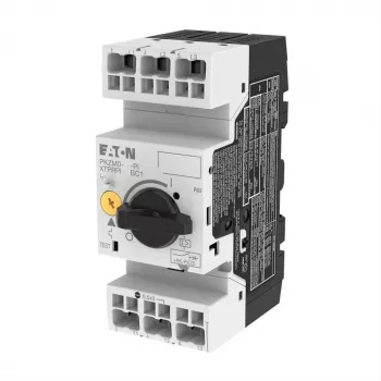 Disjoncteur moteur Eaton PKZM0-6.3-PI, 3 pôles, 4-6,3 A, 690 V AC, 50 kA, rail DIN 199156